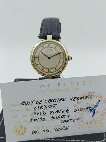 Cartier - Must de Cartier Vermeil - Zonder minimumprijs -