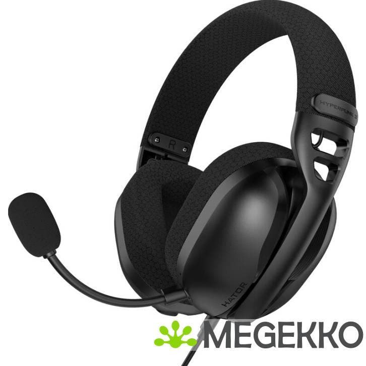 HATOR Hyperpunk 3 Wired Gaming Headset Zwart, Informatique & Logiciels, Ordinateurs & Logiciels Autre, Envoi