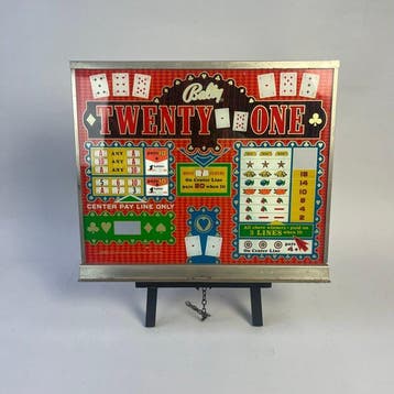Decoratief ornament - Vintage - Glas Bally Twenty One