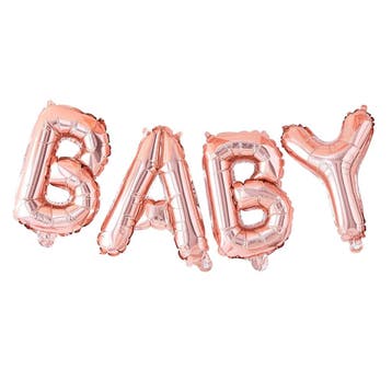 Letter Ballon Baby 4m, Verzenden, Nieuw