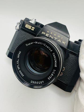 Pentax, Asahi ES II black + Super-Multi-Coated Takumar