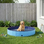 vidaXL Honden zwembad Blauw Ø200 x 30 cm Dik PVC, Dieren en Toebehoren, Verzenden, Nieuw