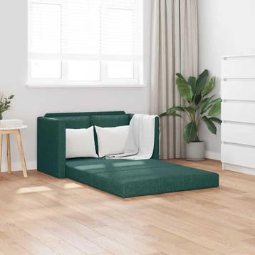 vidaXL Slaapbank vloermodel 2-in-1 112x174x55 cm stof, Verzenden
