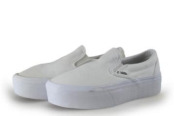 Vans Instappers in maat 38 Wit, Vêtements | Femmes, Chaussures, Verzenden, Instappers