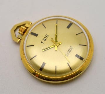 TWB - 17 Jewels Swiss Made - mechanical pocket watch -, Bijoux, Sacs & Beauté, Montres | Hommes