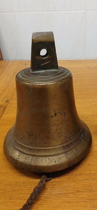 Cloche de quart - Biron - Laiton