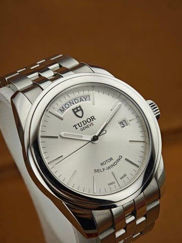 Tudor - Glamour Day-Date – Ref. 56000 – Stainless Steel –