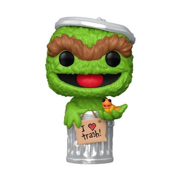 Sesame Street POP! TV Vinyl Figure Oscar the Grouch #1793, Ophalen of Verzenden, Nieuw