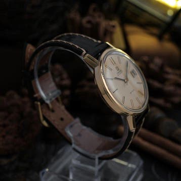 Omega - De Ville Date Champagne Dial - Zonder minimumprijs -, Nieuw