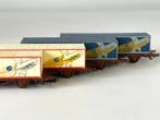 Lima H0 - Ensemble de wagons de marchandises pour trains, Nieuw