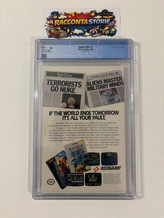 Spider-Man 1 - Spider-Man #1 - 1 Graded comic - Eerste druk, Boeken, Strips | Comics