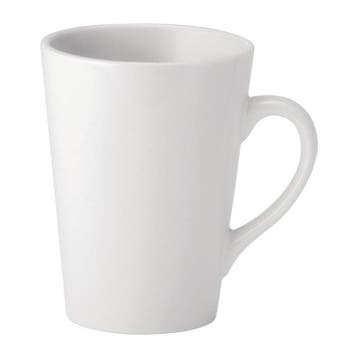 Latte Mokken | PURE WHITE | Porselein | Wit | 34cl | 24, Verzenden, Nieuw in verpakking