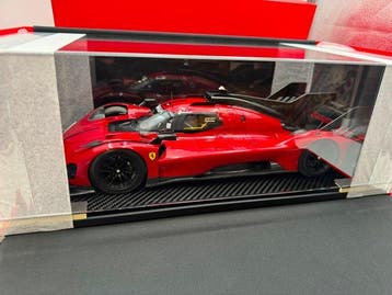 BBR 1:12 - Modelauto - Ferrari 499P Hypercar Full Red, Nieuw