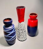 Scheurich - Vase (3) - 2x 210/18 1x 634/25 - Céramique -