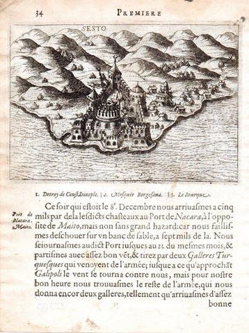 Turkije - Dardanelli, Sesto, Abido; Henri de Beauvau - Sesto, Boeken, Nieuw