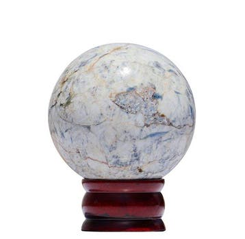 100 mm Zeldzame Blauwe Kyaniet Bol – Luxe Mineralen
