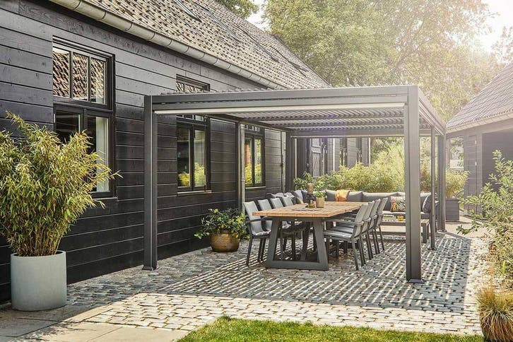 SUNS Maranza terrasoverkapping 540 cm x 350 cm SALE |, Jardin & Terrasse, Ensembles de jardin