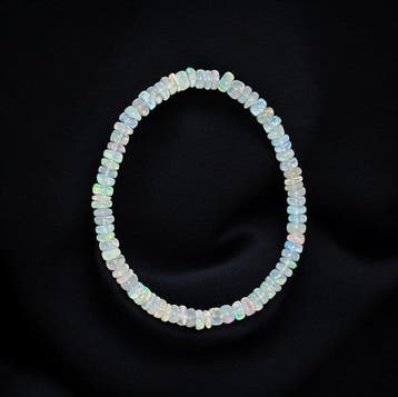 Armband met witte opaal, multicolor van Ethiopische, Verzamelen