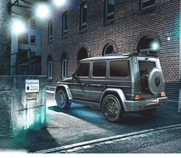 AILERON BECQUET DE TOIT MERCEDES G CLASSE W463 89- LOOK AMG, Verzenden