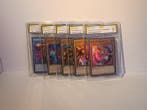 Konami - 5 Card - Yu-Gi-Oh! - 5 Mixed graded cards (Yugioh)