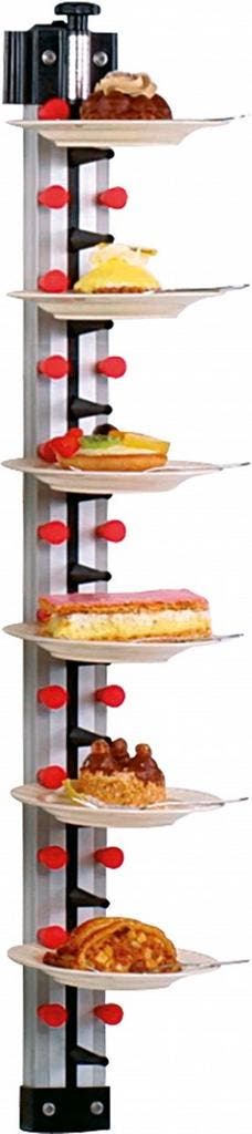 Bordenrek wandmodel WM | Cap: 12 borden | 945(h)mm Saro, Verzenden