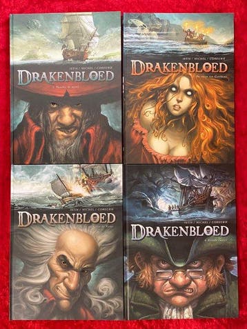 Drakenbloed 1 t/m 12 - Complete reeks HC in Box - 12 Album -, Nieuw