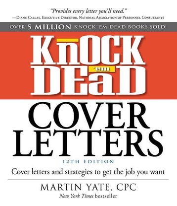 Knock em Dead Cover Letters 9781440596186 Martin Yate, Verzenden, Gelezen, Martin Yate