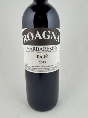 2019 Roagna, Paje - Barbaresco - 1 Fles (0,75 liter)