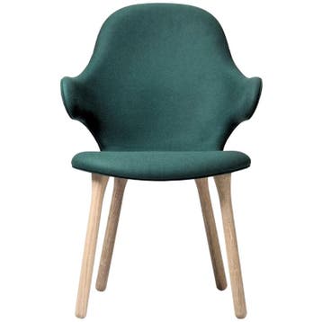 &tradition Catch Jh1 Fauteuil Eiken Donkergroen -, Verzenden