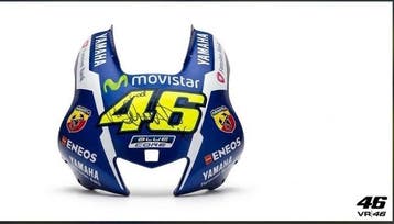 Movistar Yamaha MotoGP - Valentino Rossi - Schaal 1:4