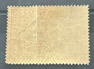 Belgique 1879/1882 - Timbre ferroviaire - Bleu 20c -