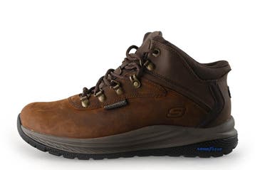 Skechers Sneakers in maat 42 Cognac, Kleding | Heren, Schoenen, Overige kleuren, Verzenden, Zo goed als nieuw, Skechers