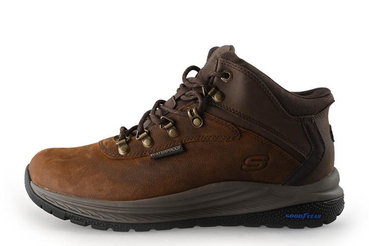 Skechers Sneakers in maat 42 Cognac, Kleding | Heren, Schoenen, Overige kleuren, Zo goed als nieuw, Sneakers, Verzenden