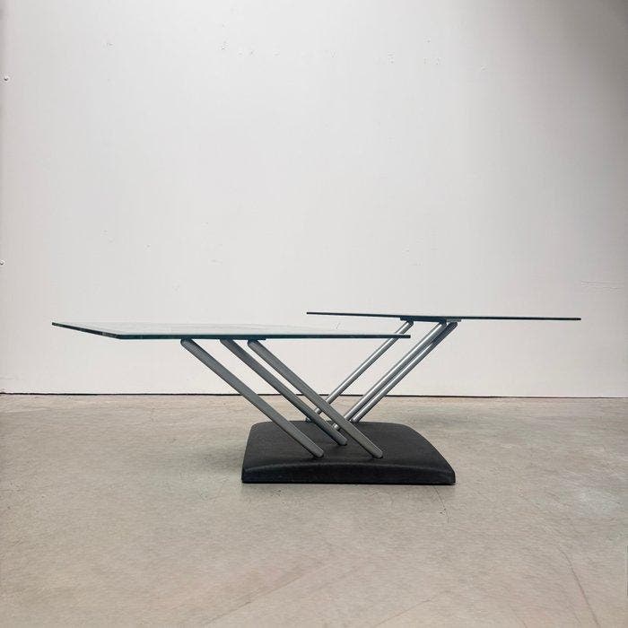 Salontafel - Metaal, Glas, Antiquités & Art, Art | Objets design