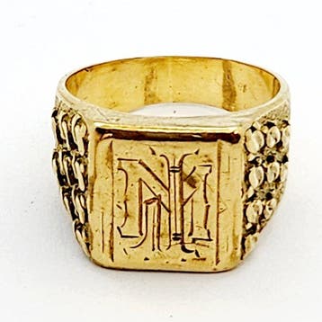 Bague - 18 carats Or jaune, Bijoux, Sacs & Beauté
