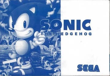Sonic The Hedgehog (Master System Manual), Verzenden, Nieuw