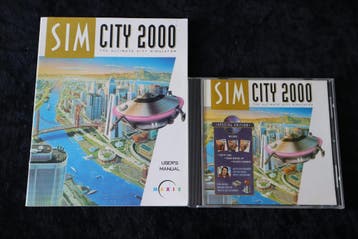 Sim City 2000 PC Game Jewel Case + Manual, Consoles de jeu & Jeux vidéo, Jeux | PC, Verzenden