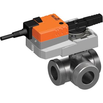 Belimo 3-Weg Kogelkraan G2 Kvs32 24VAC/DC 90s, Verzenden