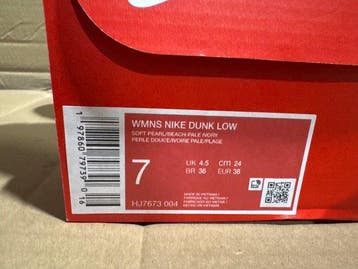 Nike - Dunk Low - Sneakers - Maat: EU 38 - Nieuw met tags