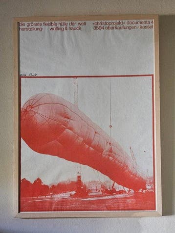 Christo (1935-2020) - 5,600 cubicmeter package, documenta
