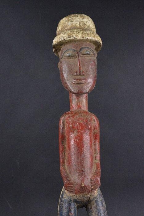 Standbeeld: - Baule - Ivoorkust, Antiek en Kunst, Kunst | Niet-Westerse kunst