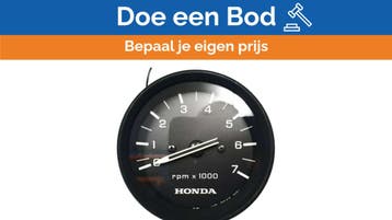Bieden: Honda 7000 rpm outboard tachometer, Ophalen of Verzenden