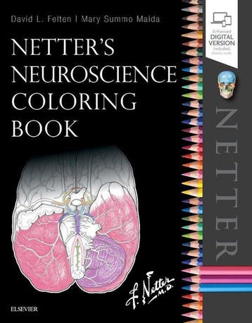 Netters Neuroscience Coloring Book 9780323509596, Livres, Verzenden, David L. Felten