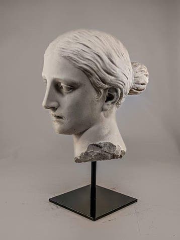 sculptuur, Testa in gesso di Venere - 25 cm - Gips, Antiek en Kunst