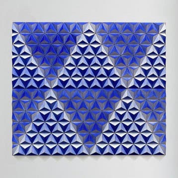 Sebastian Welzel - GIS-7 TOPOGRAPHIE ultra marin Limited, Antiek en Kunst