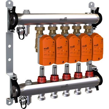 Manifold Belimo 5 X Vannes De Zone 24VAC/DC 75s MP-Bus 1Nm, Verzenden