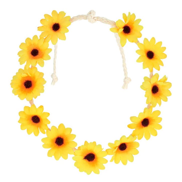 Haarband Zonnebloemen, Hobby & Loisirs créatifs, Articles de fête, Envoi