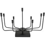 Chandelier - Métal - bougeoir noir