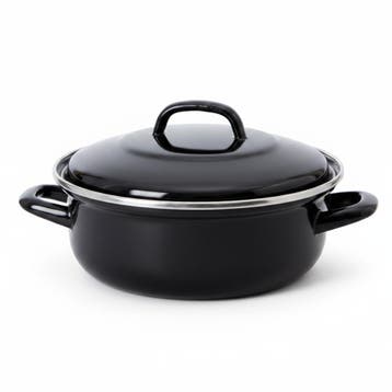BK Fortalit braadpan 26cm zwart | Retourdeal 38% korting, Verzenden, Nieuw