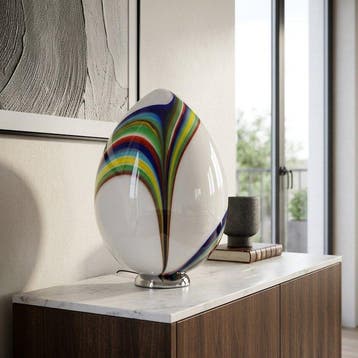 Murano - Tafellamp - Muranoglas - Tafellamp hoogte 41 cm